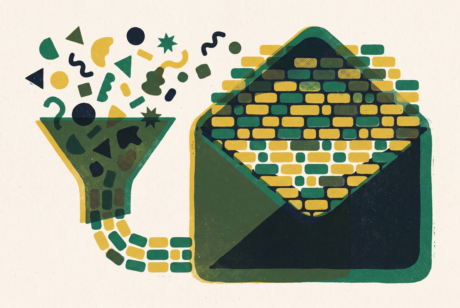 Cover illustration for “Prompt Stuffing as a Brand Consistency Strategy”