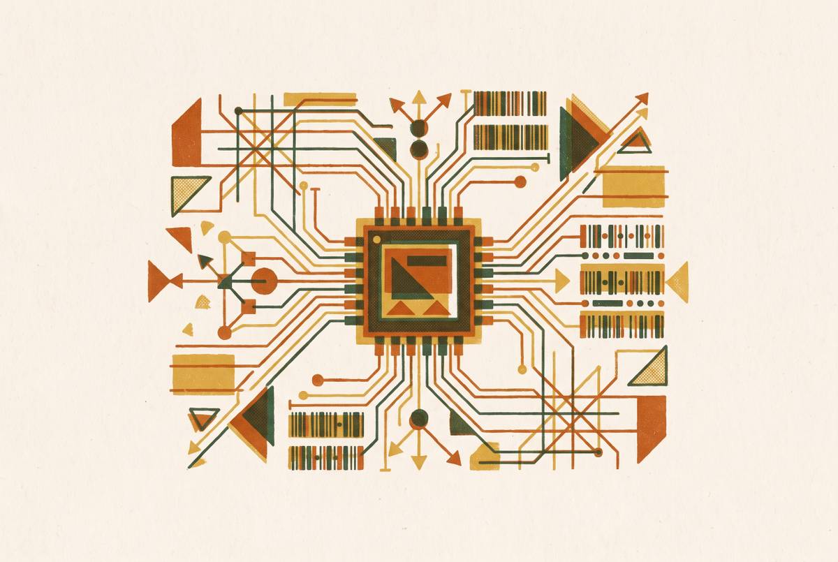 Cover illustration for “Encoding Brand Identity for Machine Consumption”