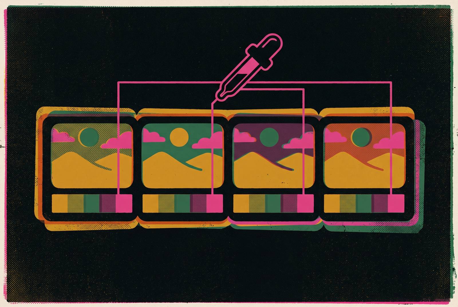 Cover illustration for “Video Model Color Grading Consistency for Brand Campaigns”