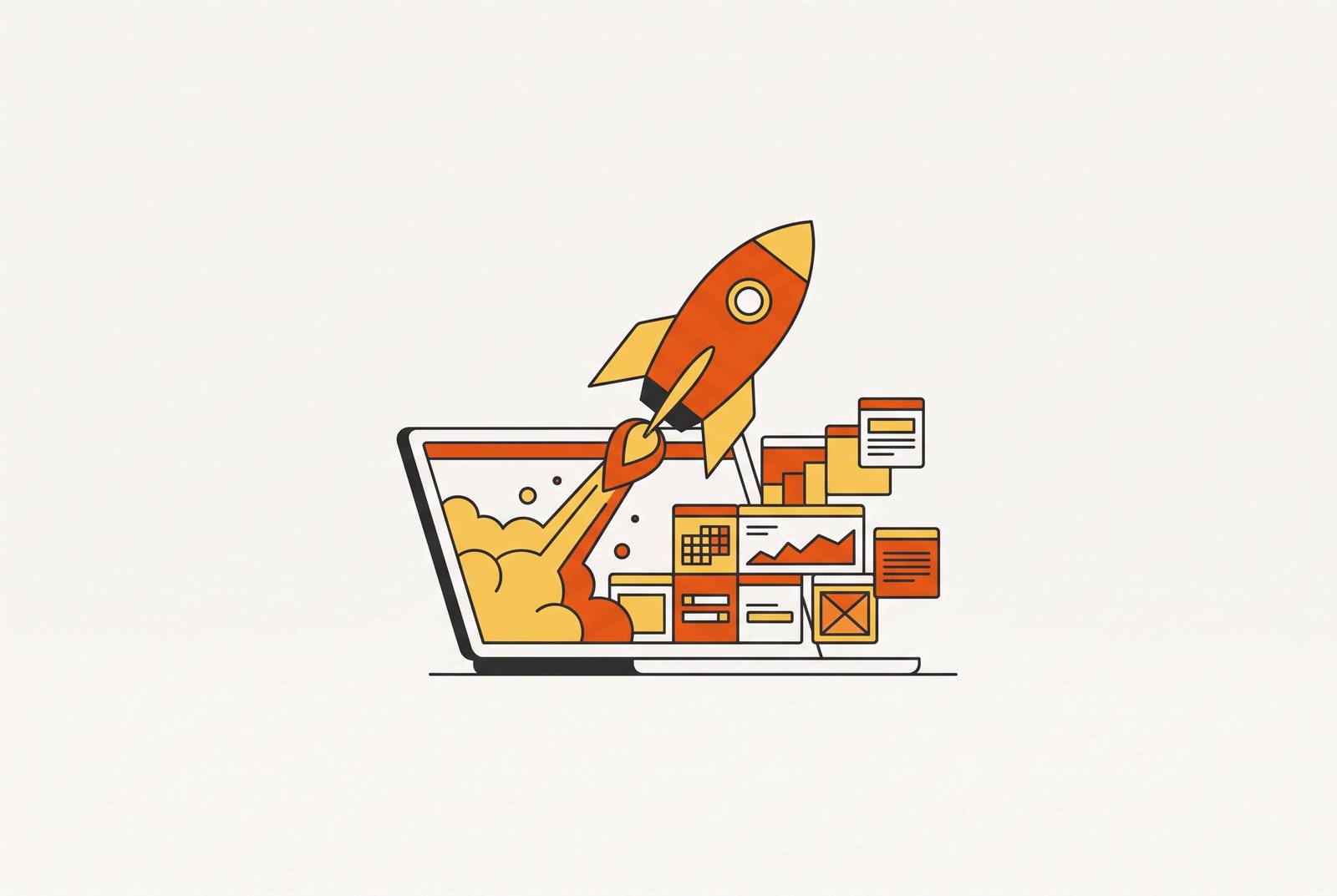 Cover illustration for “Micro-SaaS Ideas You Can Build and Ship in a Weekend”