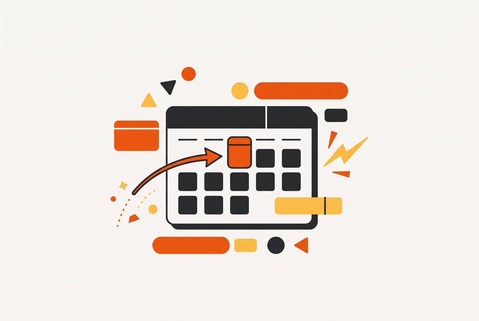 Cover illustration for “Building a Booking App Without Code in Claude”
