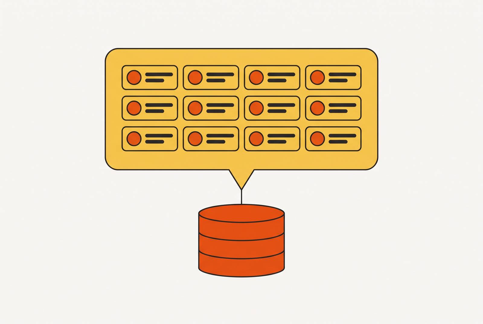 Cover illustration for “Building a Directory App With a Database in ChatGPT”