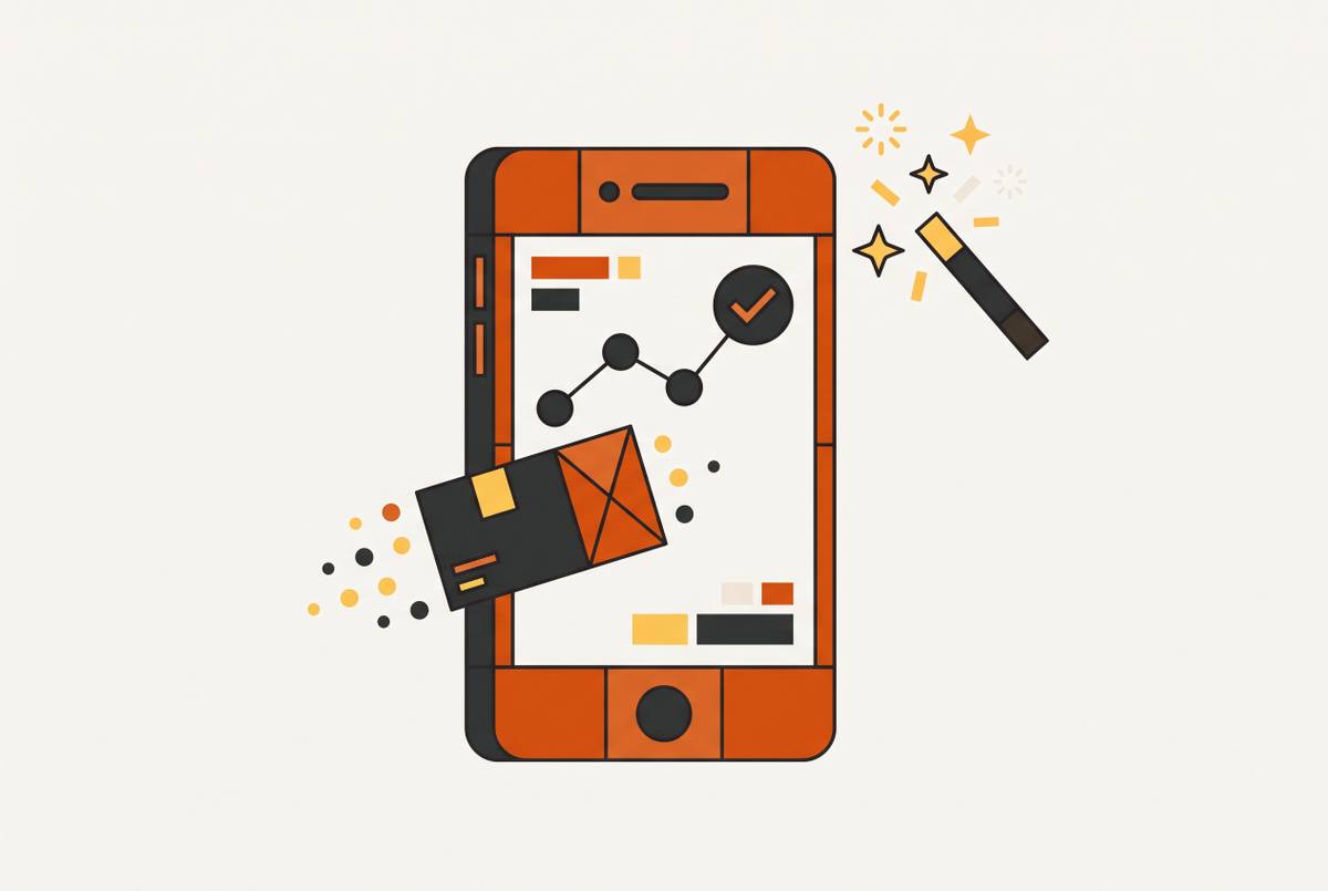 Cover illustration for “Shipping an Order Tracker App Without a Developer”