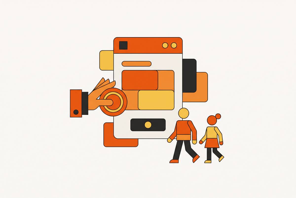 Cover illustration for “Getting First Paying Customers for a No-Code App”