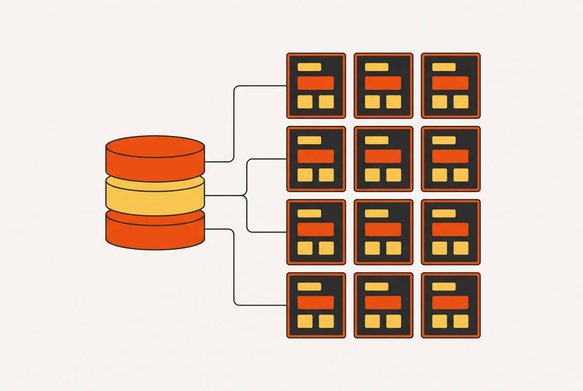 Cover illustration for “Building a Directory App With a Database in ChatGPT”