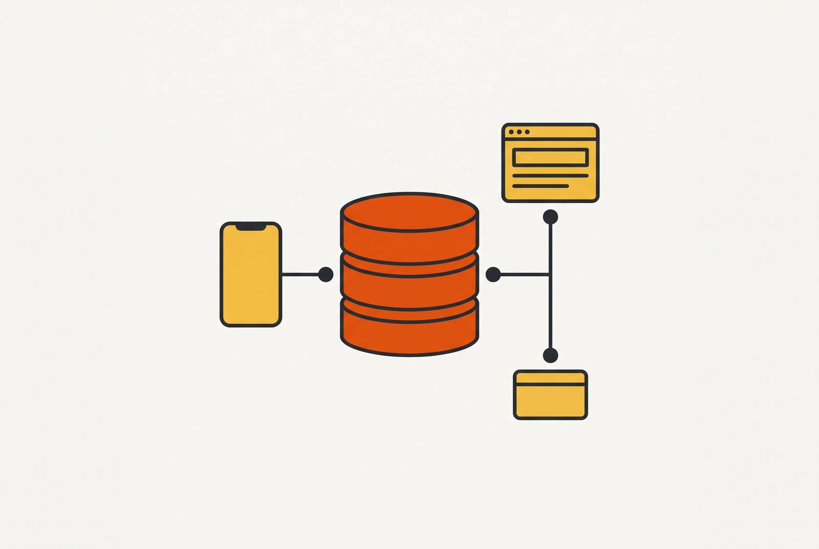 Cover illustration for “What a Database Does and Why Every App Needs One”
