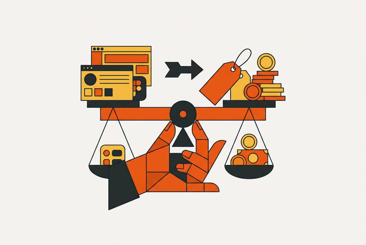 Cover illustration for “Pricing Your First SaaS as a Non-Technical Founder”
