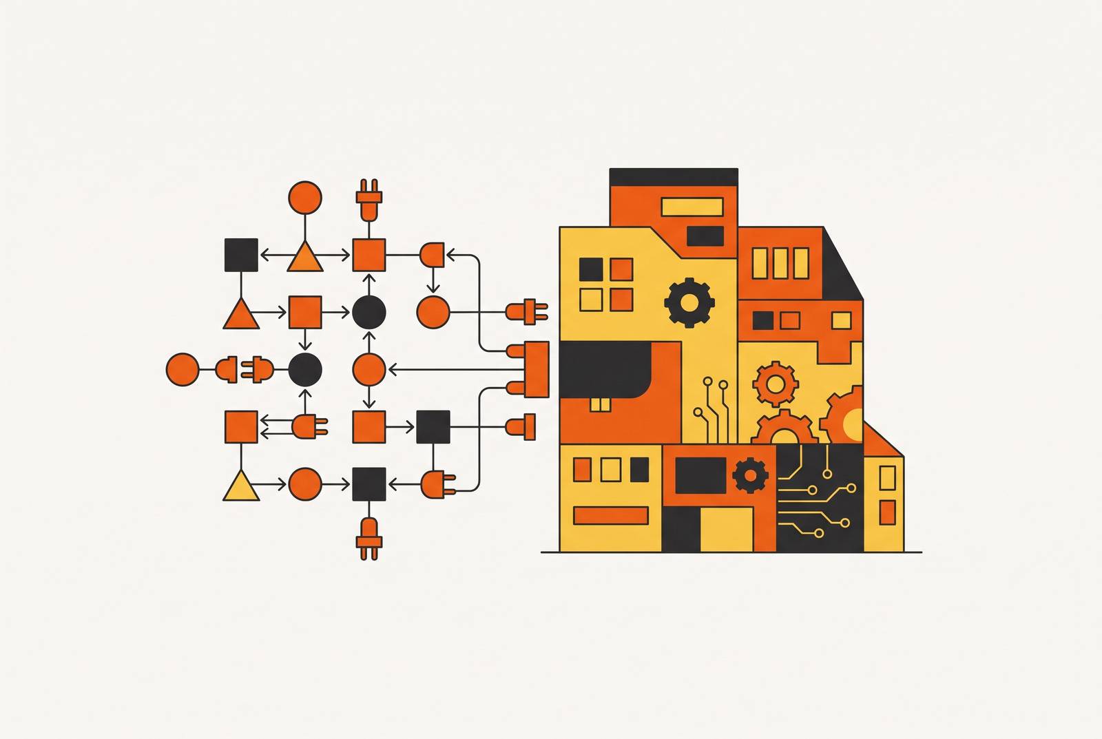 Cover illustration for “MCP Connectors vs Native AI App Builders”