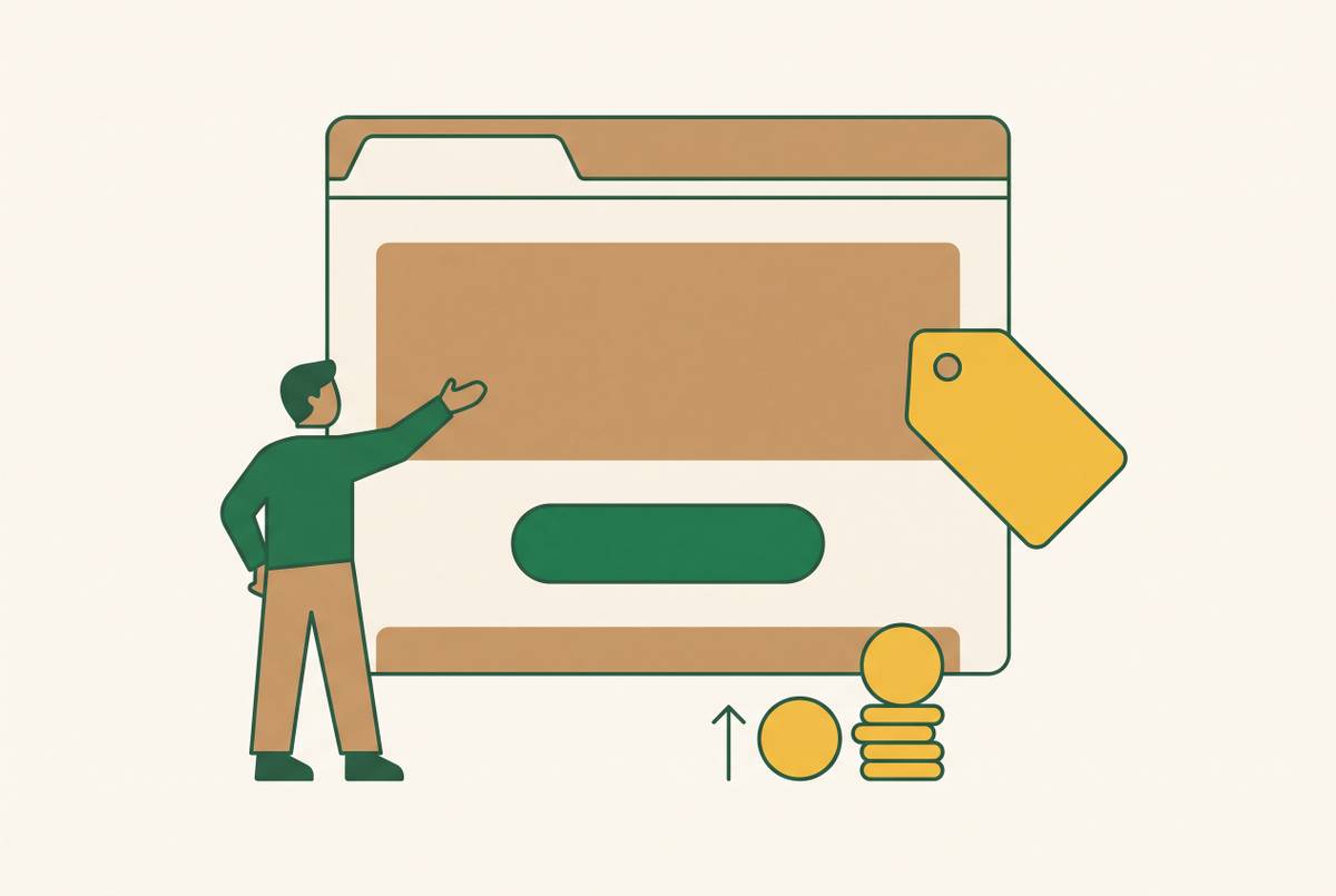 Cover illustration for “Pre-Sale Landing Pages for Solo SaaS Ideas”