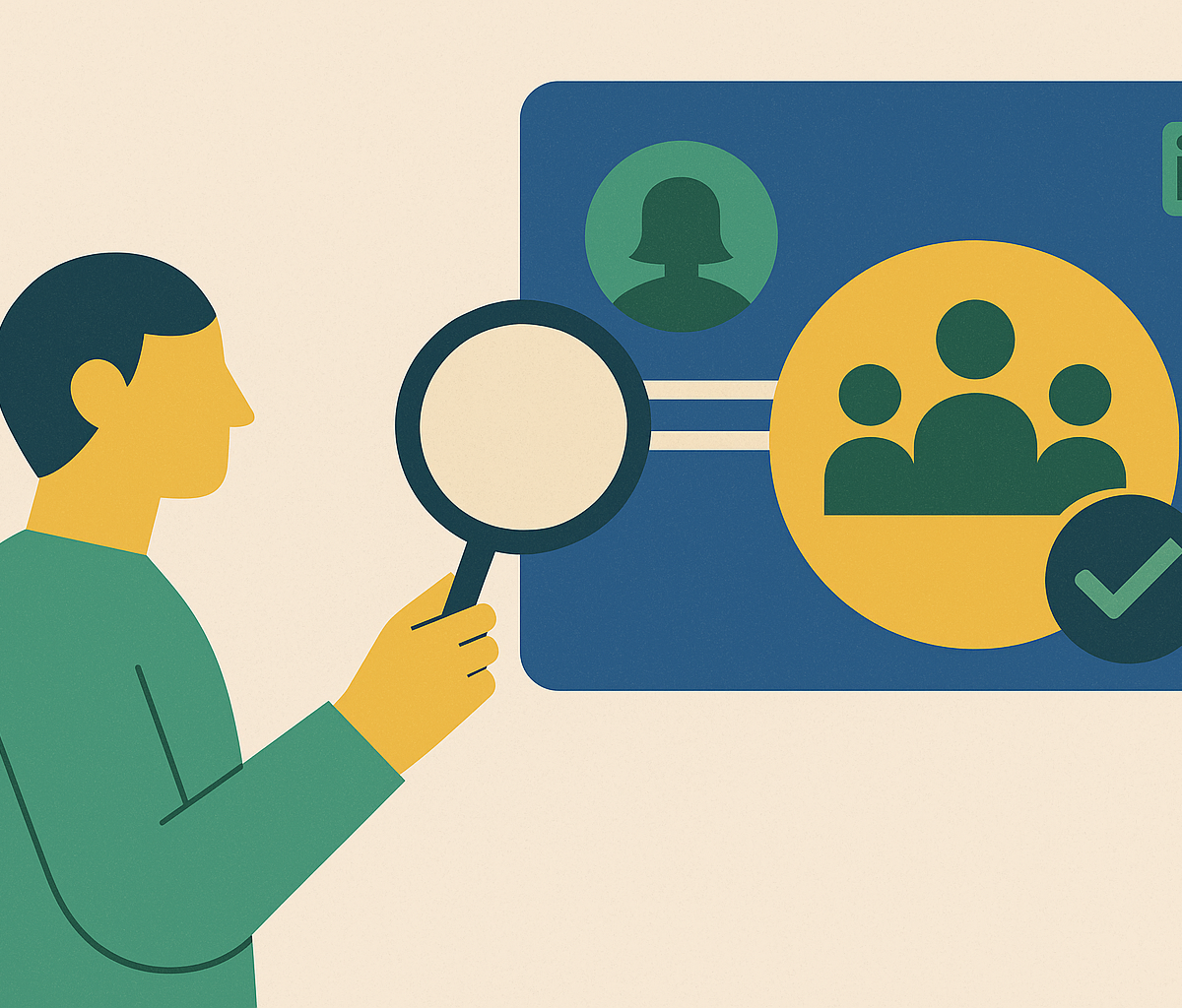 Cover illustration for “How to Verify a LinkedIn Creator's Audience Matches Your ICP”