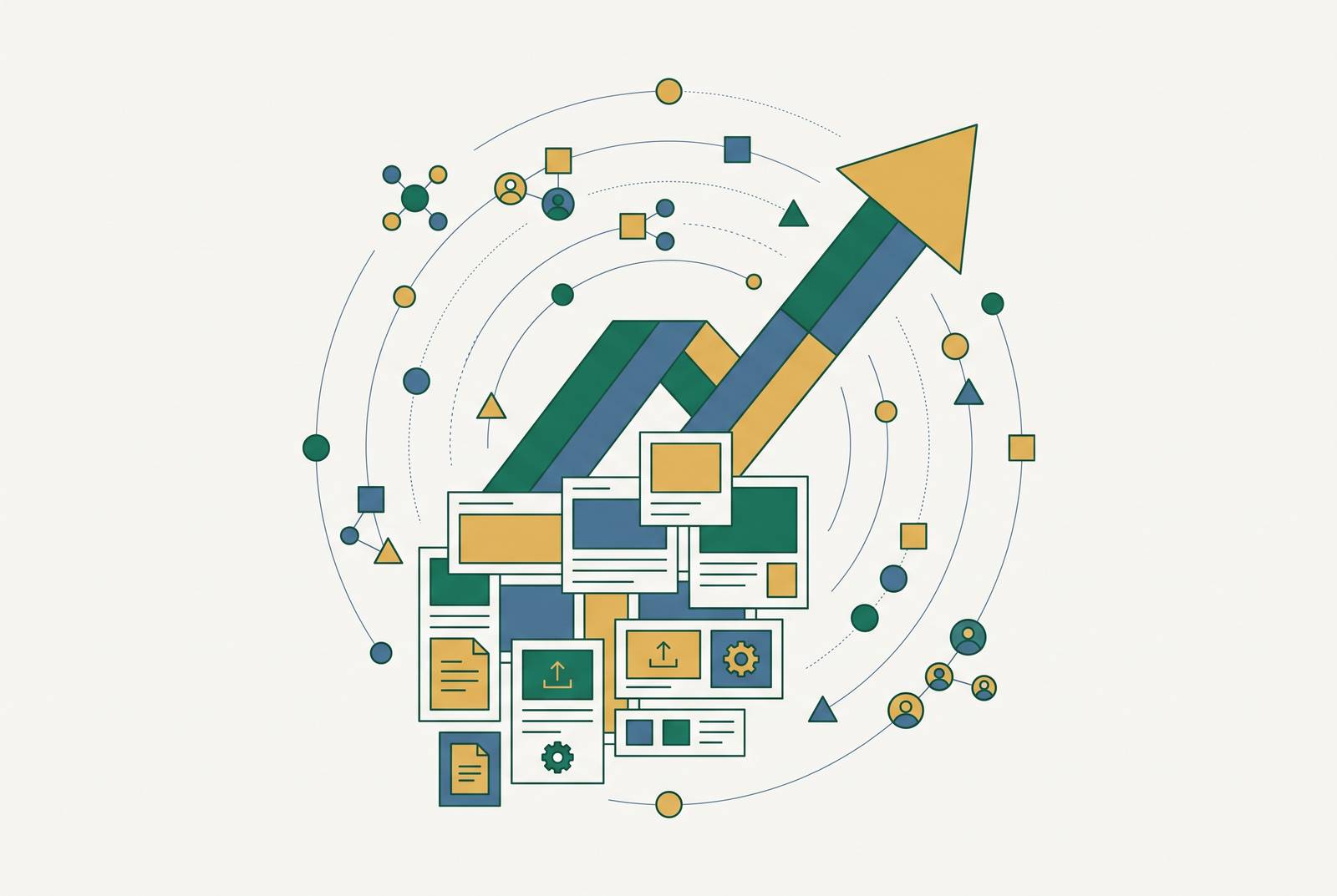 Cover illustration for “B2B Creator Platforms Built Specifically for LinkedIn”