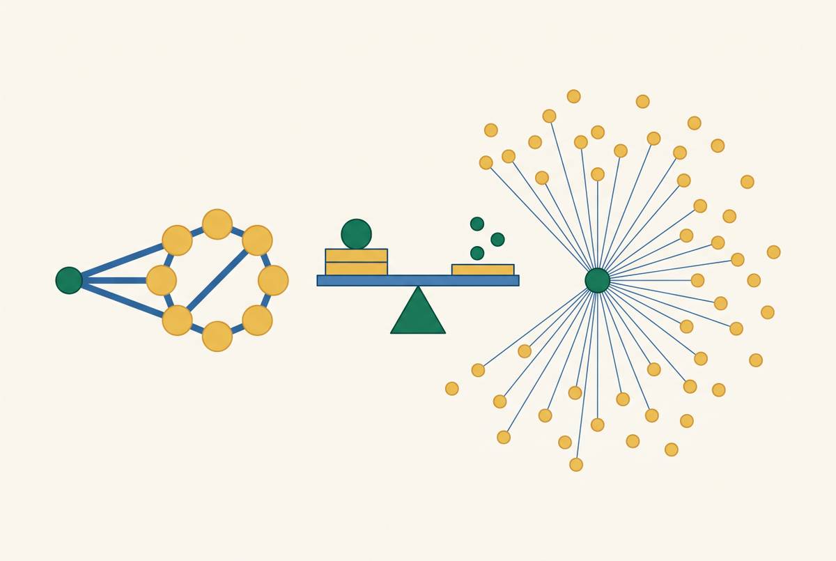 Cover illustration for “Niche Creator vs. Large-Audience Creator ROI in B2B Campaigns”