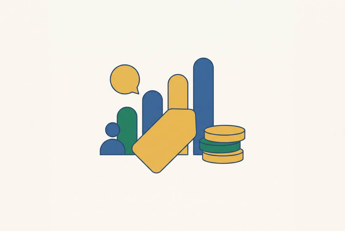 Cover illustration for “LinkedIn Creator Pricing and Rate Card Benchmarks for B2B Sponsorships”
