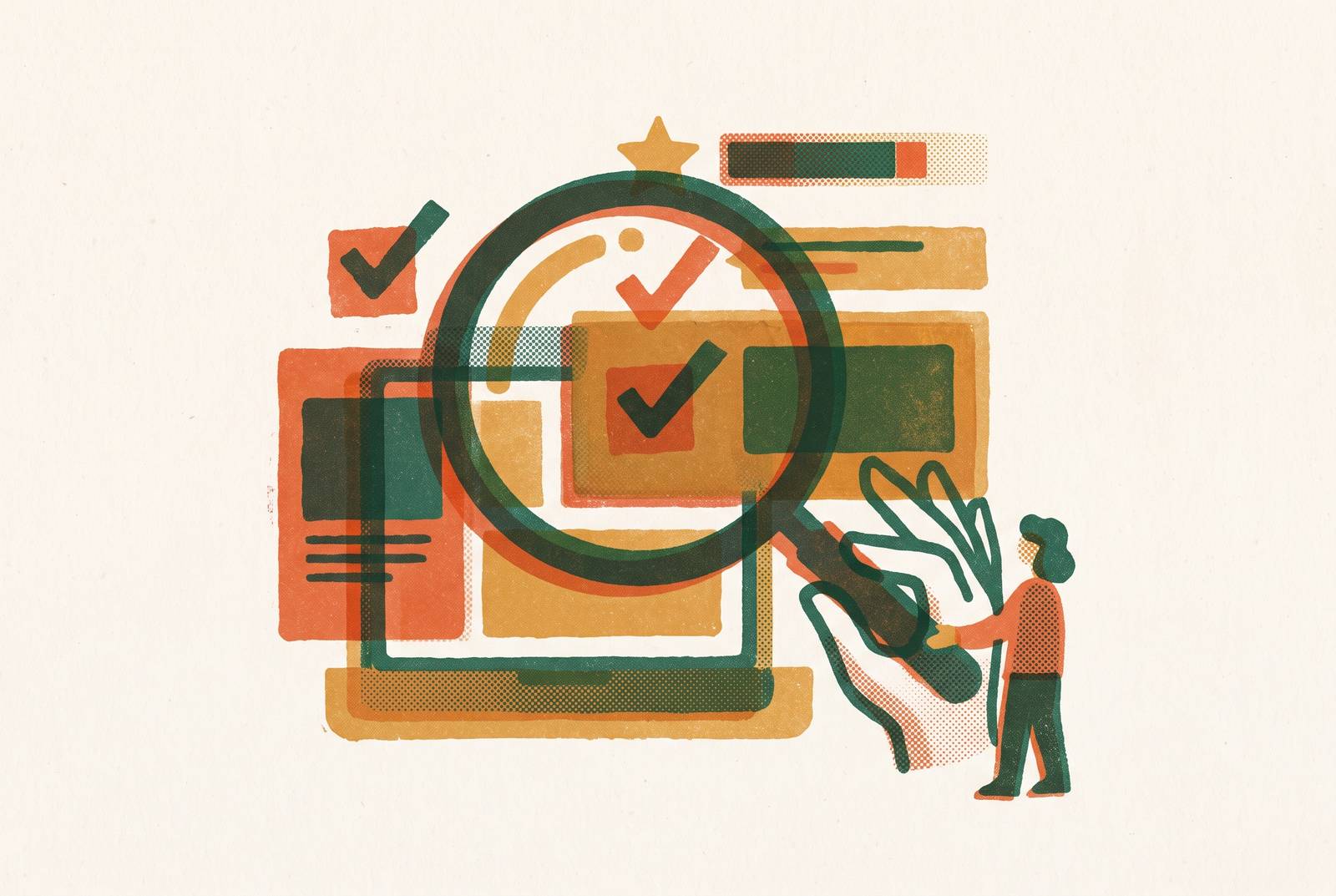 Cover illustration for “Evaluating a Creator's Content Quality for B2B Sponsorship Fit”