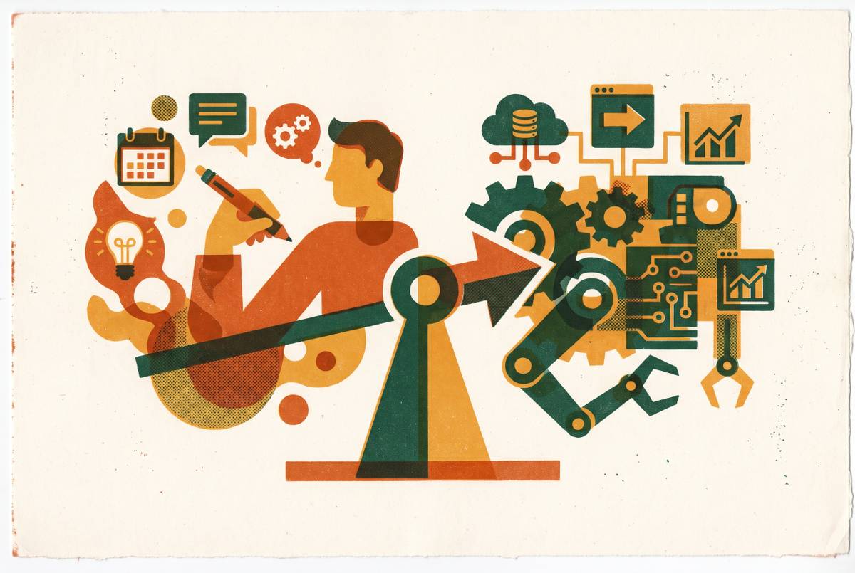 Cover illustration for “When to Hire a Creator Ops Role vs Automate the Program”