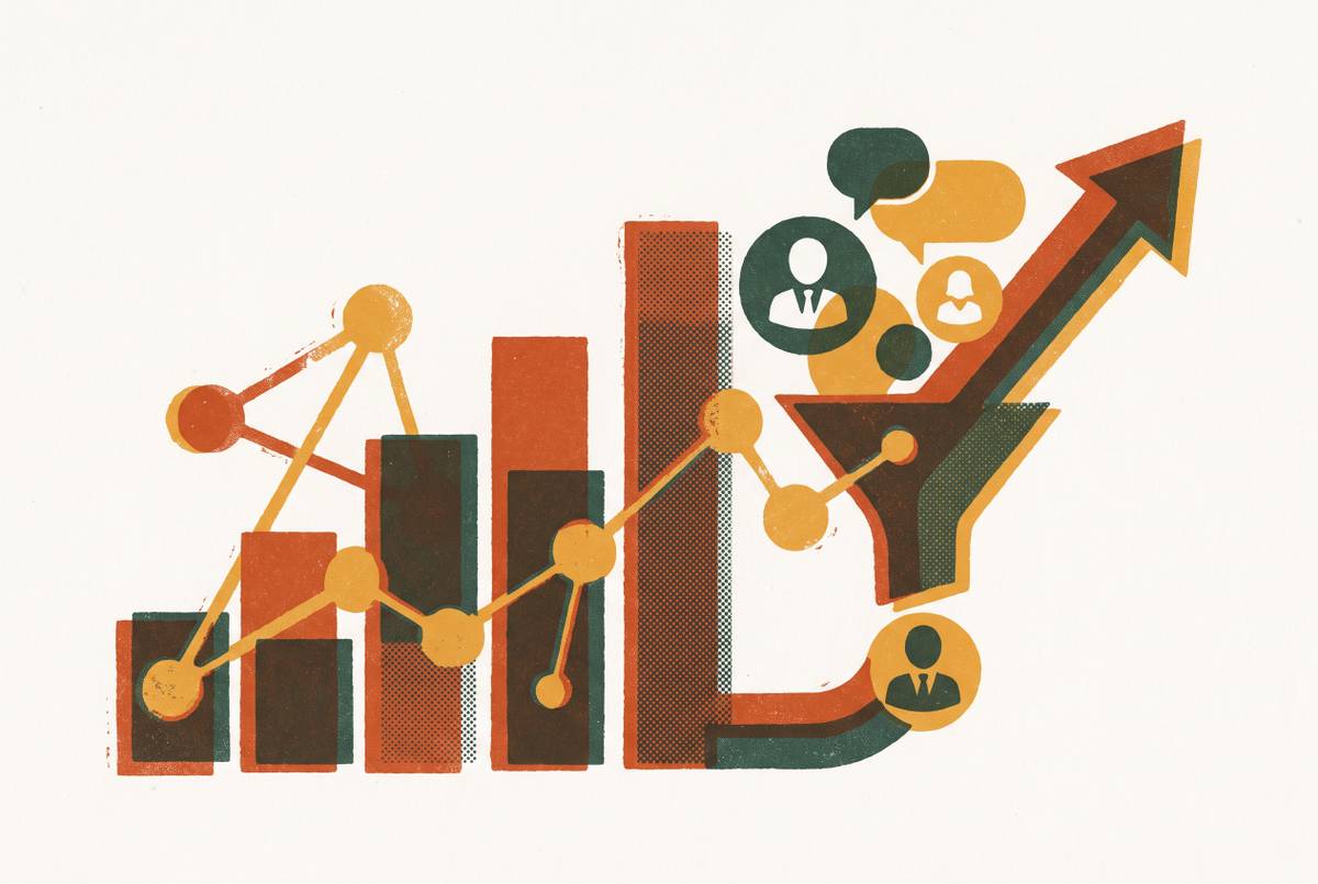 Cover illustration for “CPL Benchmarks for B2B LinkedIn Creator Campaigns”