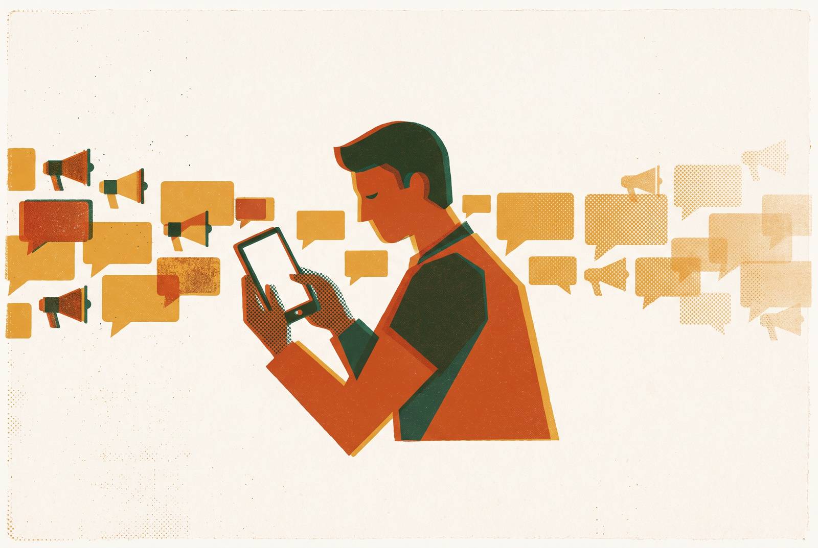 Cover illustration for “Why Branded LinkedIn Content Gets Ignored by B2B Buyers”