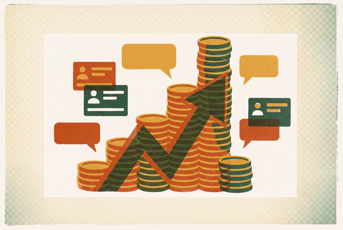Cover illustration for “B2B LinkedIn Creator Sponsorship Pricing in 2024”