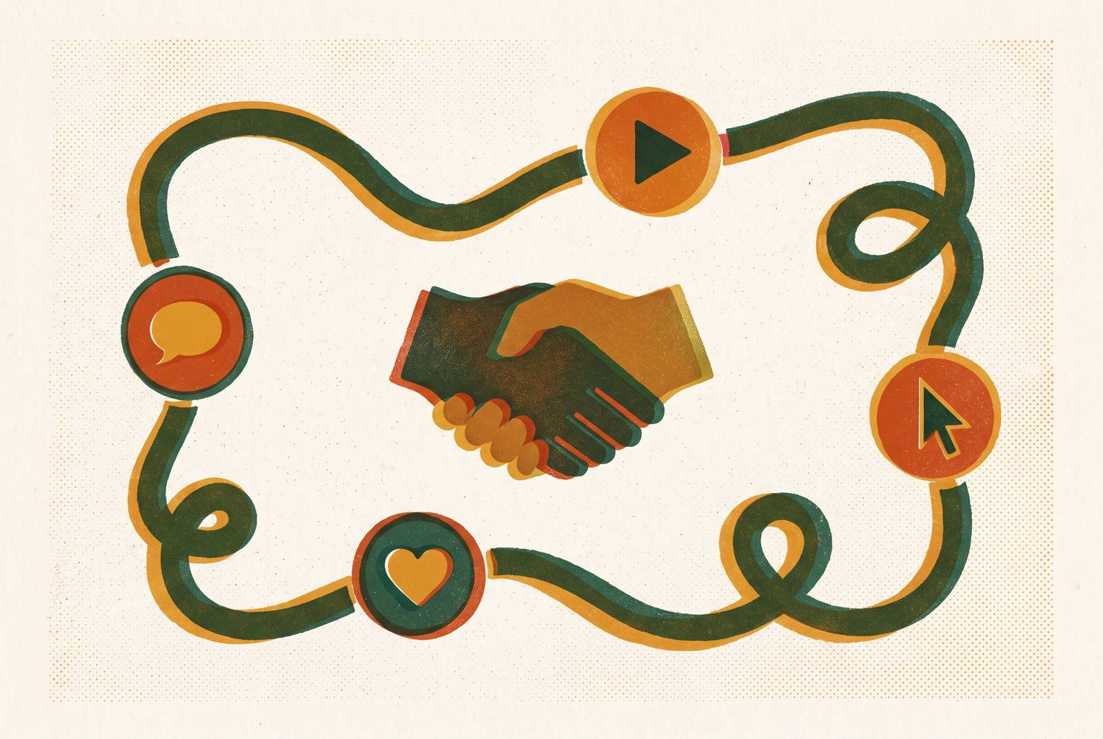 Cover illustration for “How to Give Creator Touchpoints Credit When a Deal Takes Six Months to Close”