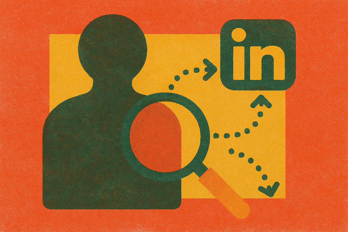 Cover illustration for “Dark Social Attribution in LinkedIn Creator Campaigns”