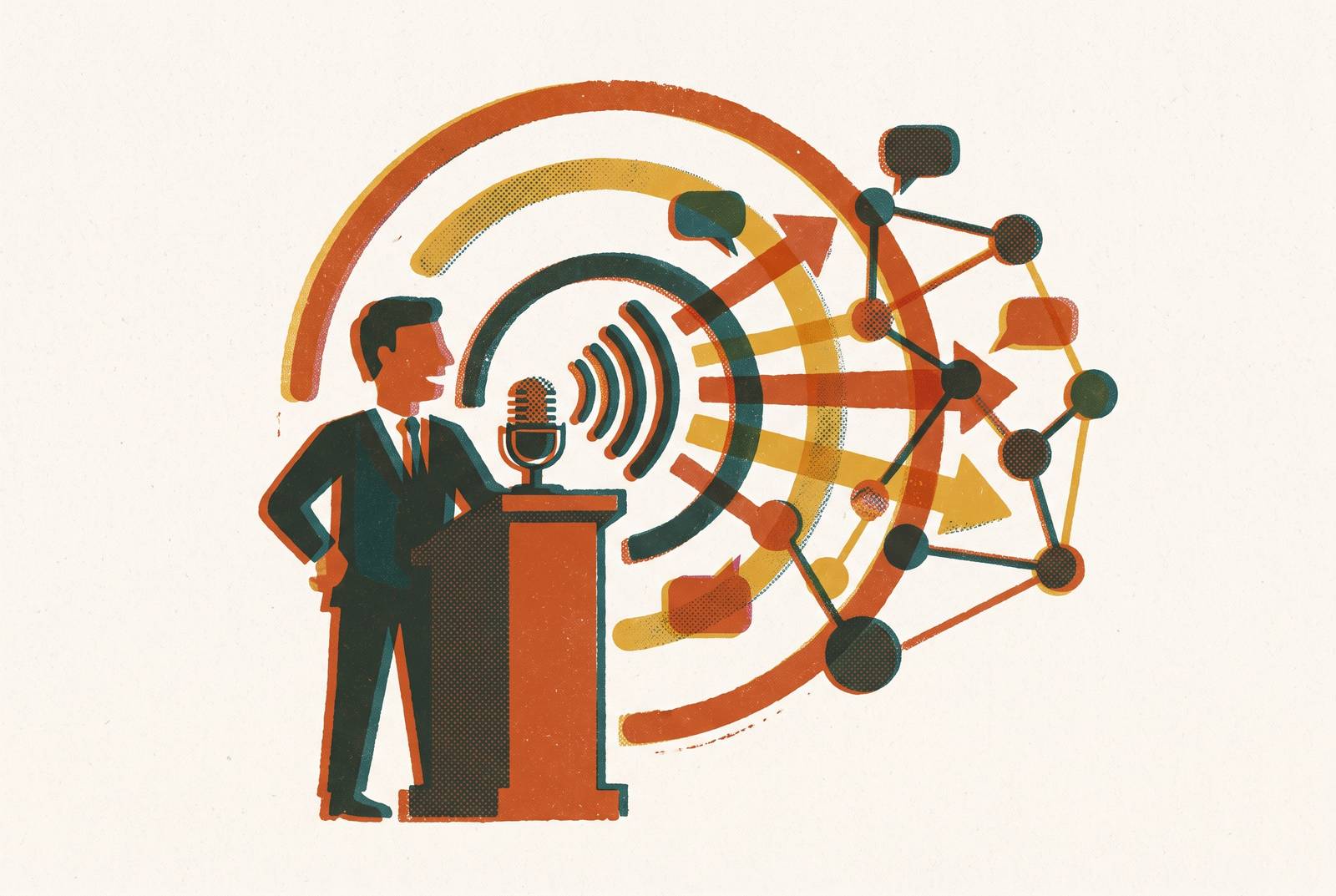 Cover illustration for “Founder-Led Content Distribution on LinkedIn”