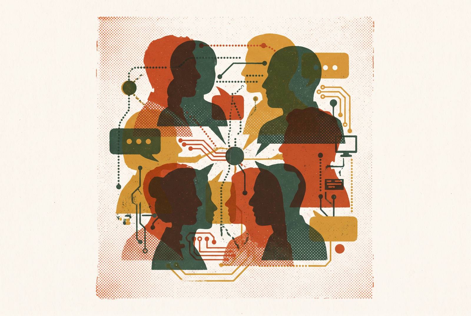 Cover illustration for “AI and SaaS Community Creators on LinkedIn Worth Knowing”