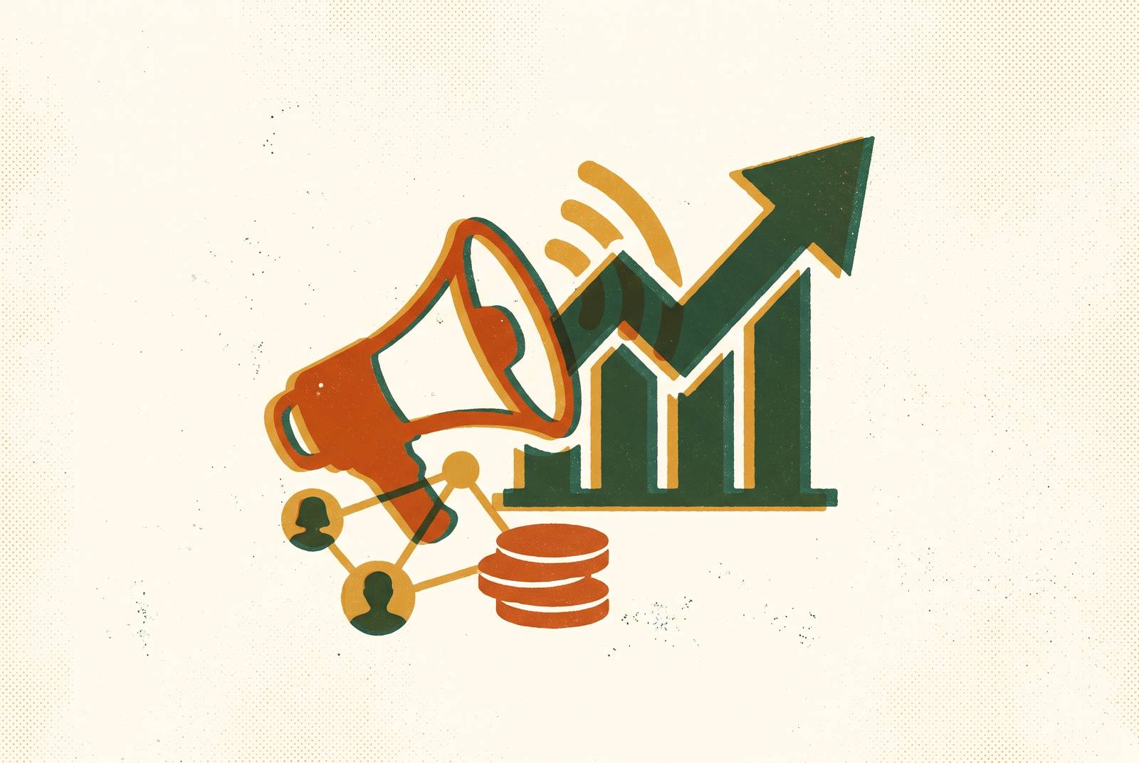 Cover illustration for “How to Calculate Influencer Marketing ROI in B2B”