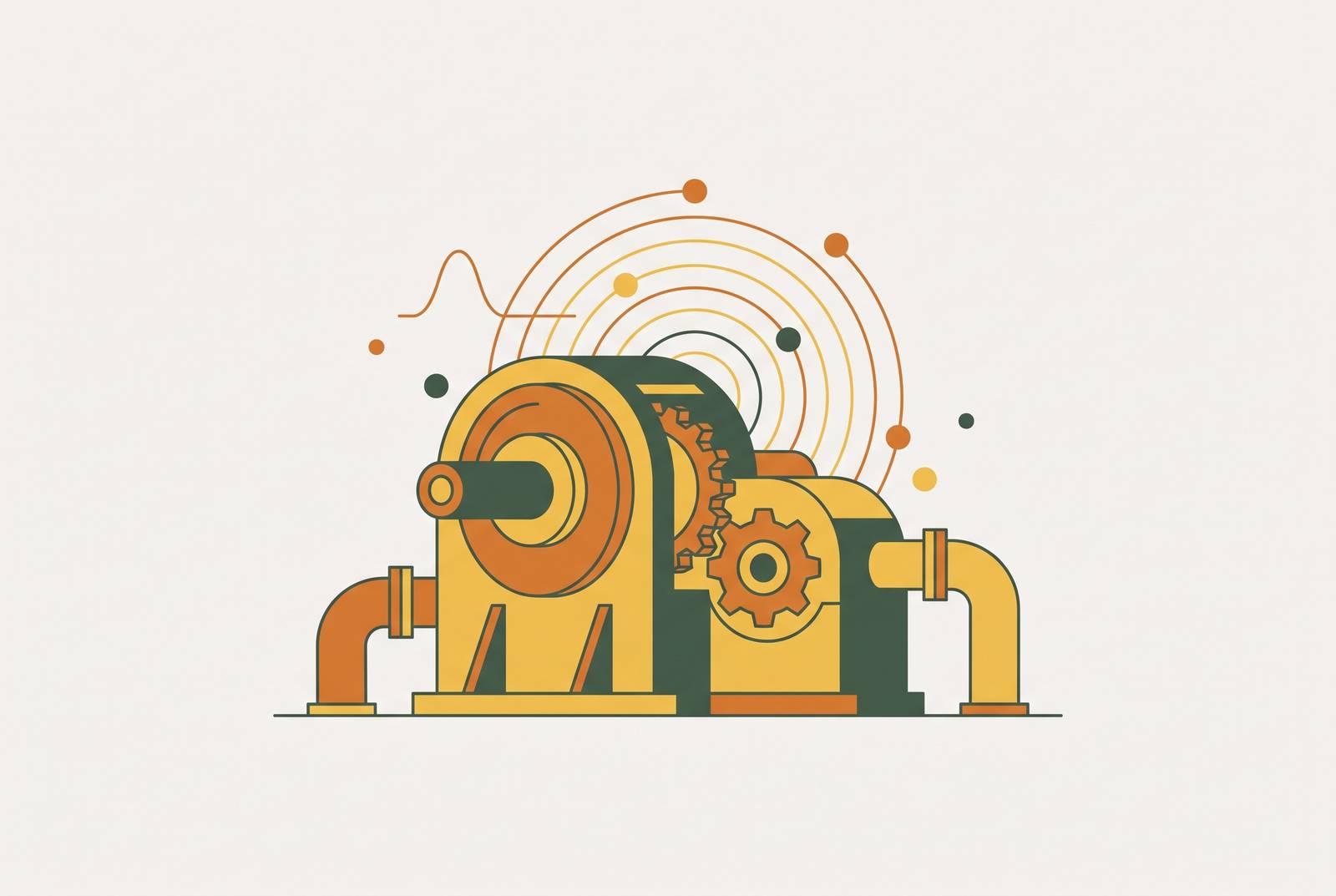 Cover illustration for “Predictive Maintenance Platforms for Heavy Industrial Equipment”