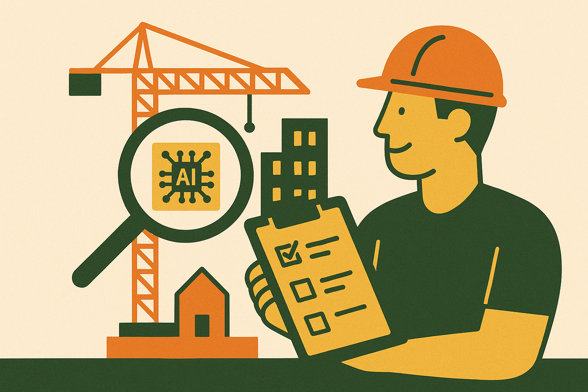 Cover illustration for “Vendor Due Diligence for AI Deployment in Construction Operations”