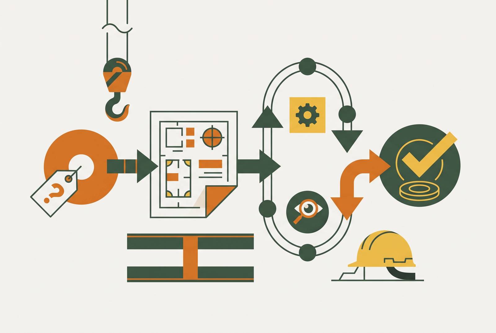 Cover illustration for “RFI and Submittal Workflow Automation in Construction Projects”