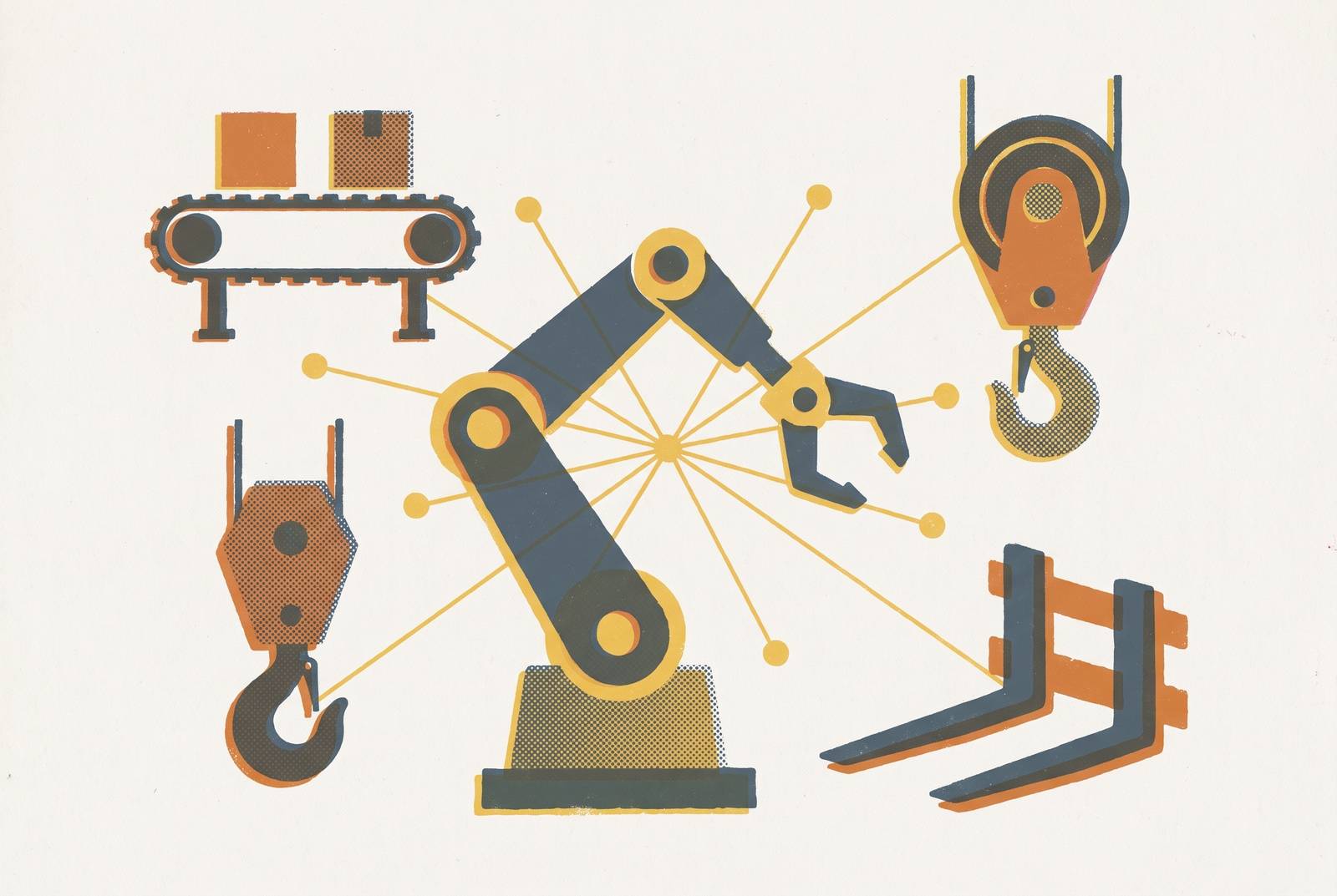 Cover illustration for “AI Agent Integration Inside Operational Workflows”