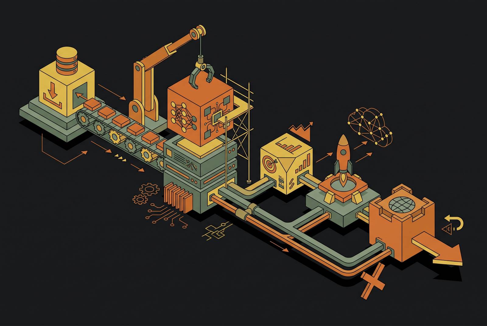 Cover illustration for “How Departments Sequence a Ground-Up AI Workflow Rebuild Without a Rollback Plan”