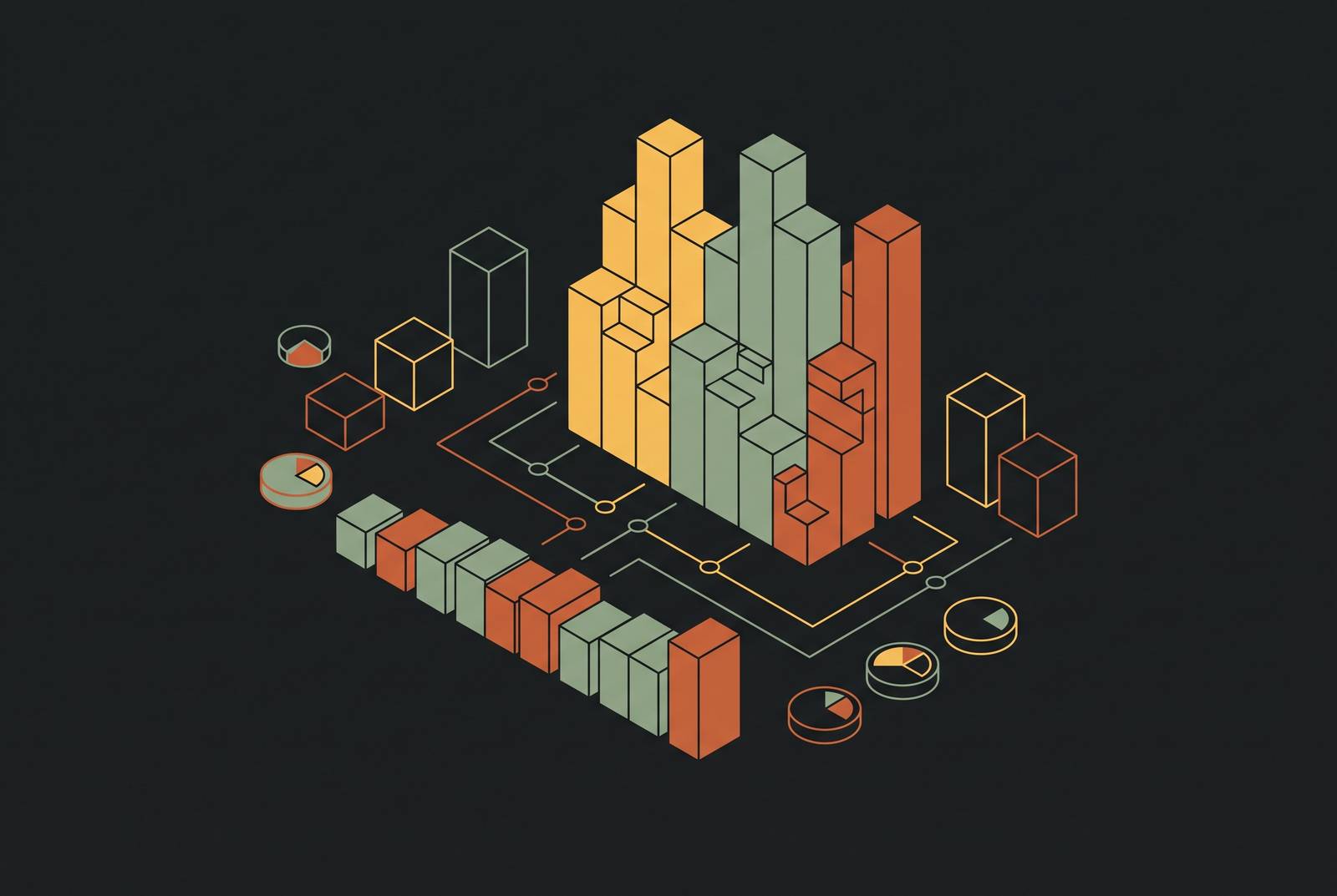 Cover illustration for “Measuring AI-First Process Performance Against Baseline”