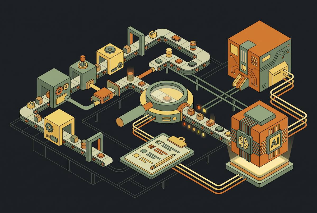 Cover illustration for “Process Audit Before AI Deployment”
