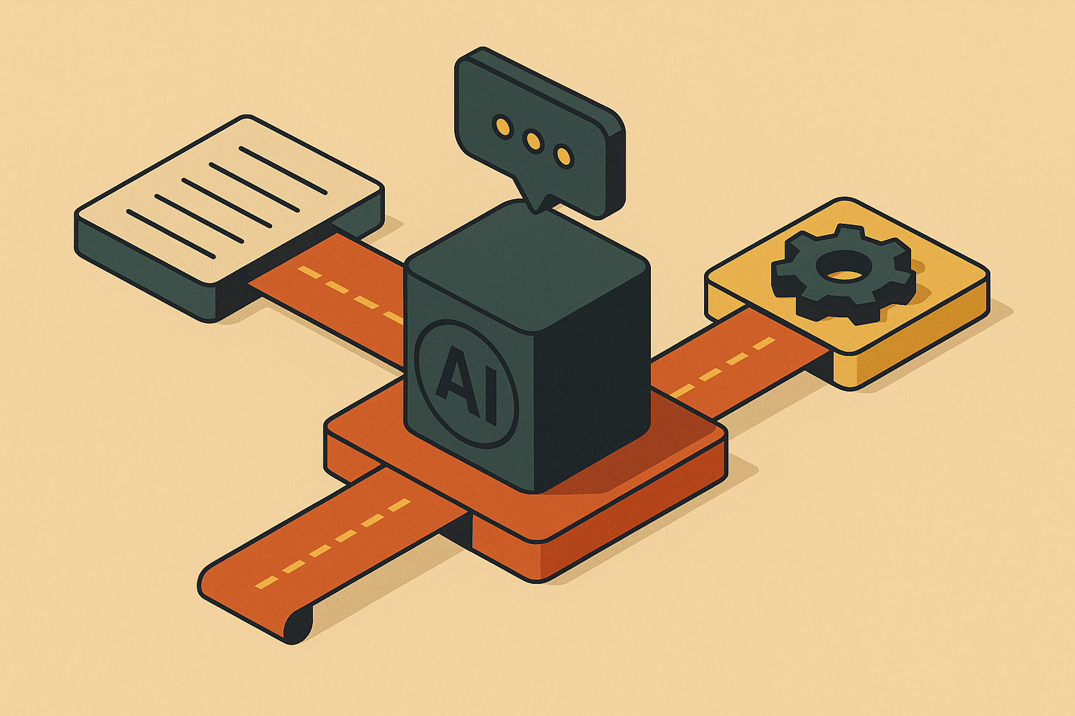 Cover illustration for “AI Agent Placement Inside Operational Workflows”