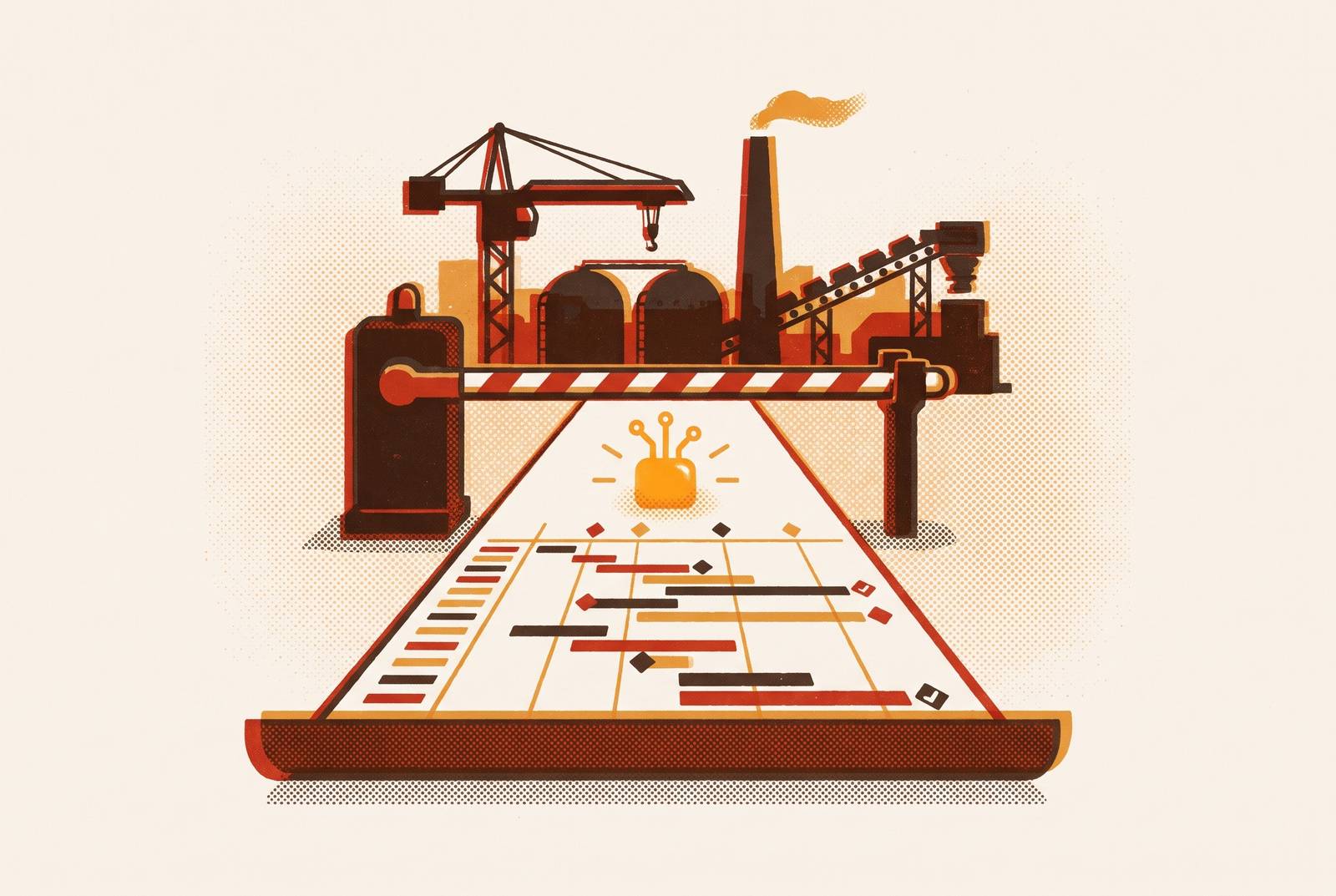 Cover illustration for “The Roadmap Requirement That Kills AI Before It Starts in Asset-Heavy Operations”