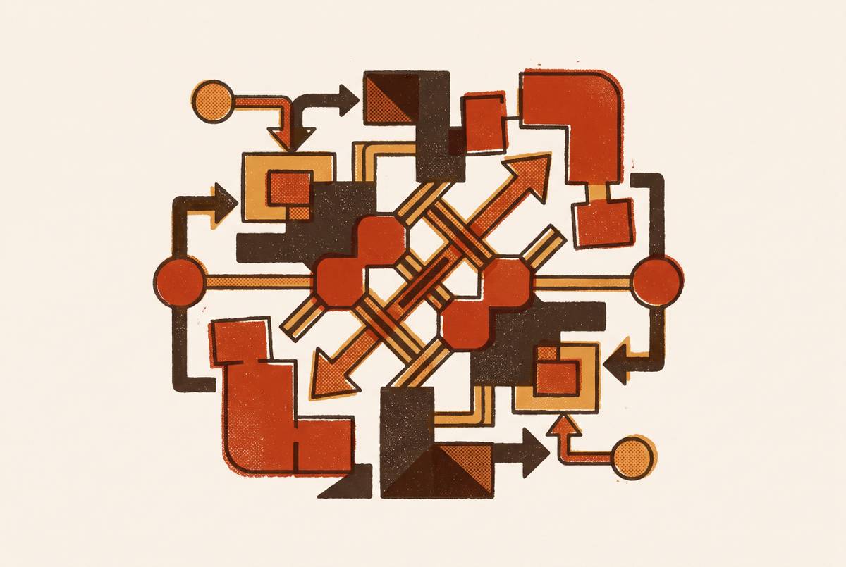 Cover illustration for “Redesigning Procurement Workflows for AI-Native Execution”