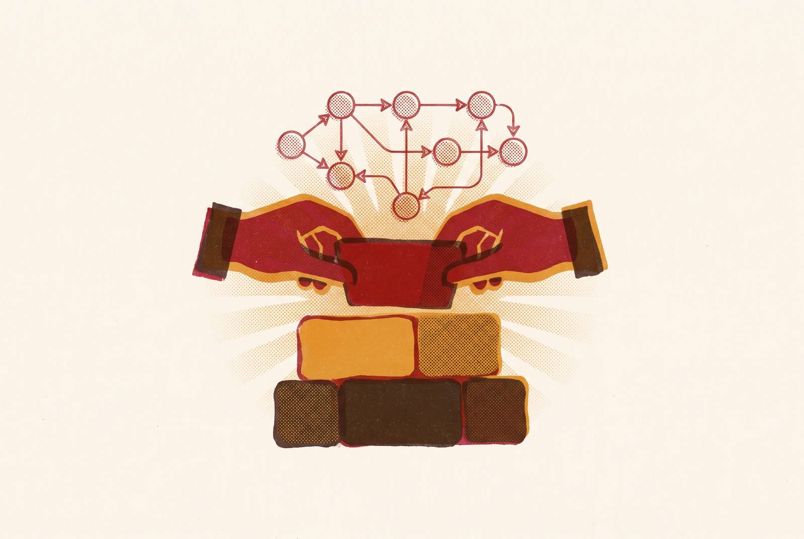 Cover illustration for “The Organizational Decisions That Must Precede Any AI Agent Workflow Build”