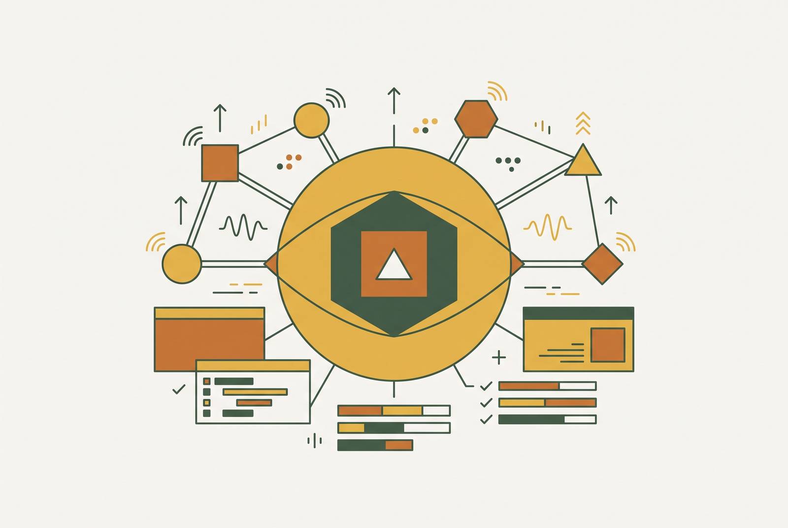 Cover illustration for “AI Agent Observability Tools for Operational Workflows”