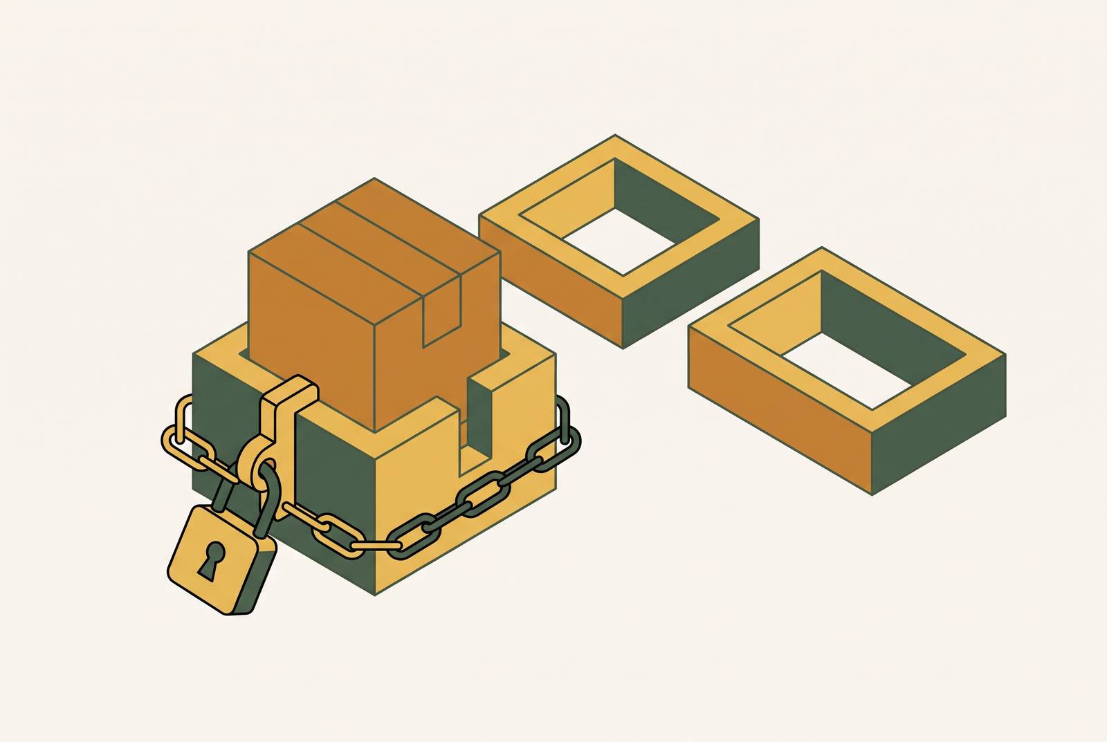 Cover illustration for “Vendor Lock-In Risk in AI Agent Platform Selection”