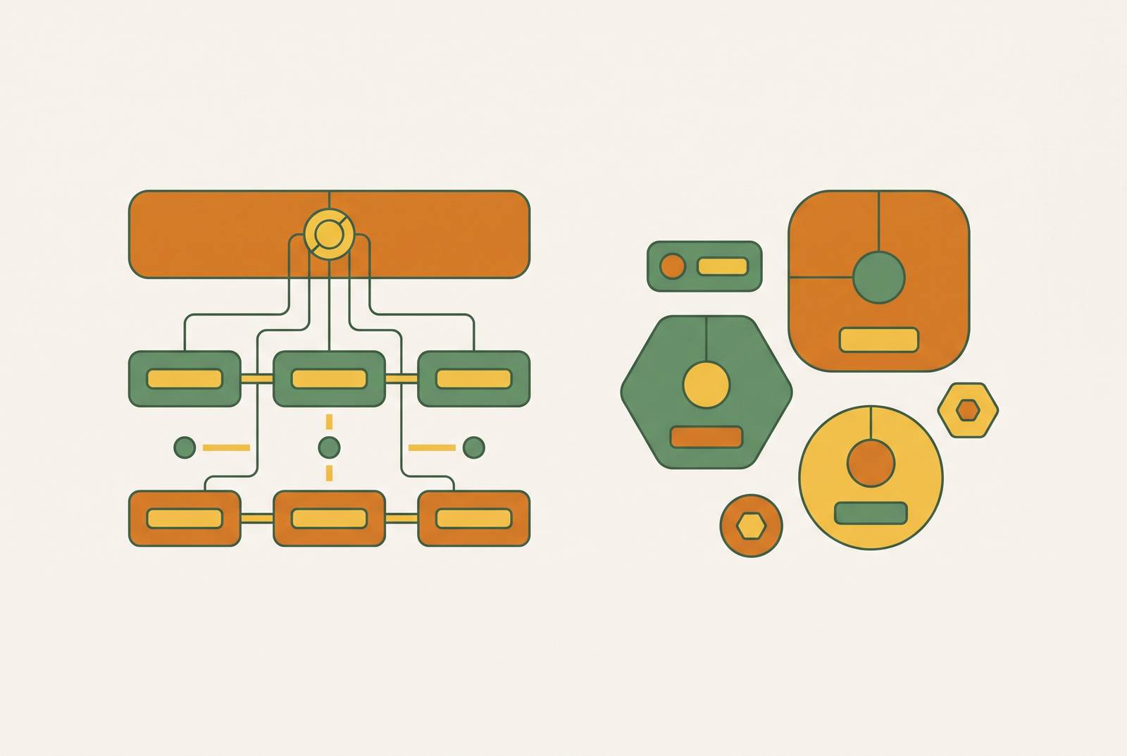 Cover illustration for “AI Orchestration Layers vs Native Agent Runtimes in Enterprise Ops”