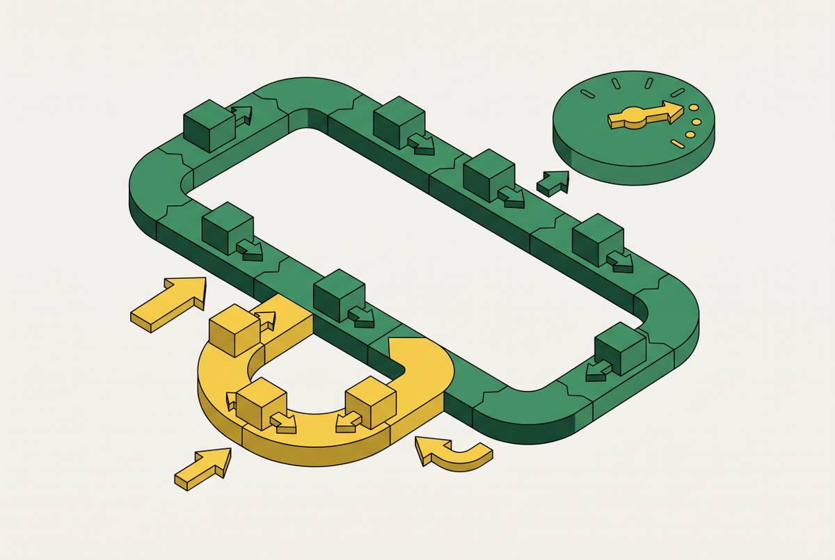 Cover illustration for “Rework Rate as a Process Health Metric in Field Operations”