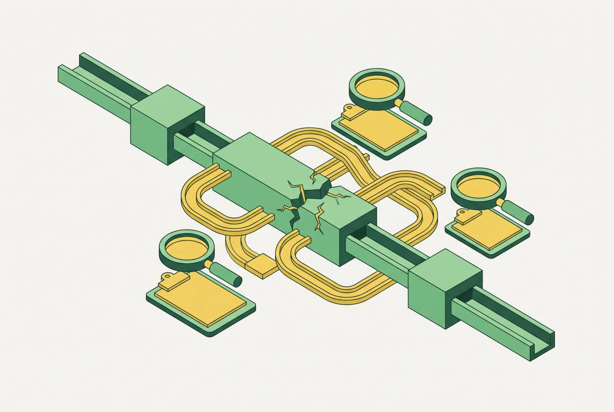 Cover illustration for “Documenting Workarounds as Evidence of Systemic Process Failure”