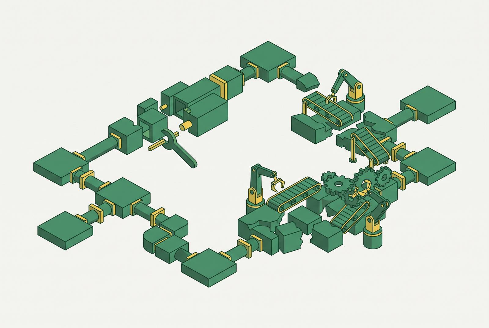 Cover illustration for “Rebuilding vs. Automating a Broken Procurement Workflow”