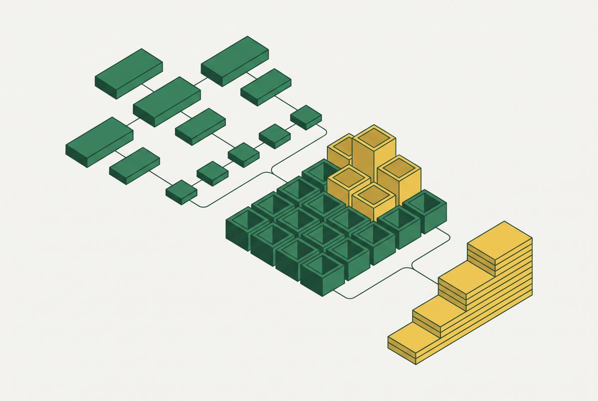 Cover illustration for “Process Prioritization Frameworks for AI Redesign Candidates”