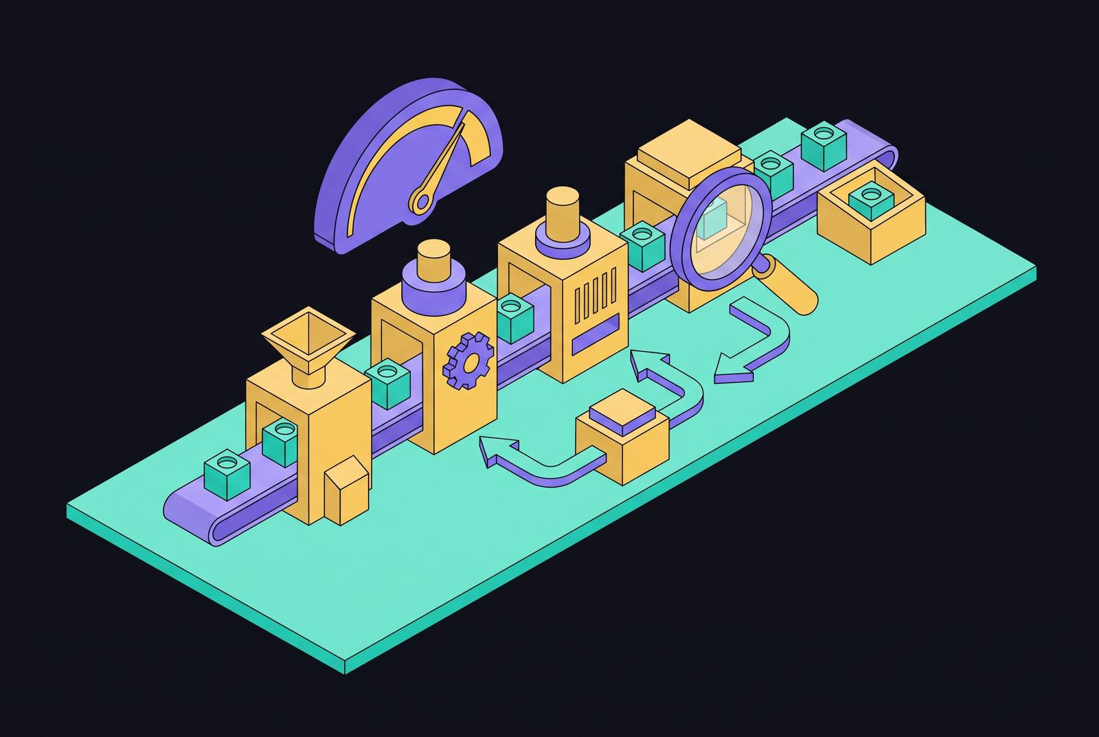Cover illustration for “Workflow Diagnostic Techniques for Manufacturing Lines”