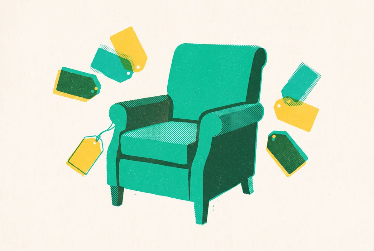 Cover illustration for “How to Price Used Furniture Using Sold Listings”
