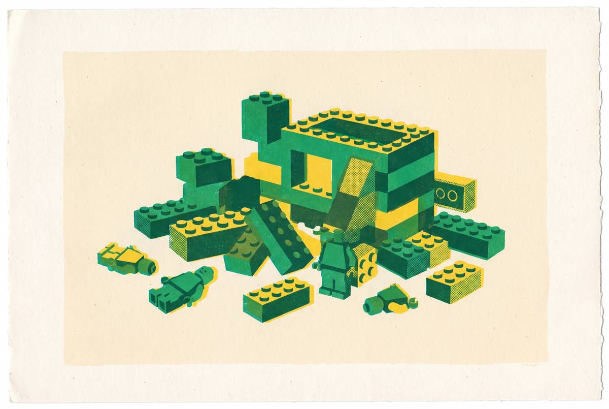 Cover illustration for “Resale Value of Used LEGO Sets”