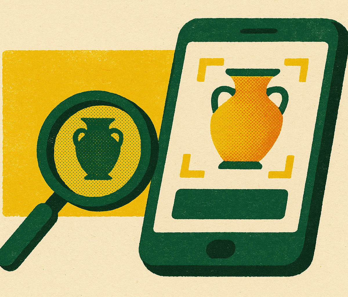 Cover illustration for “Photo-Based Item Identification and Valuation Tools”