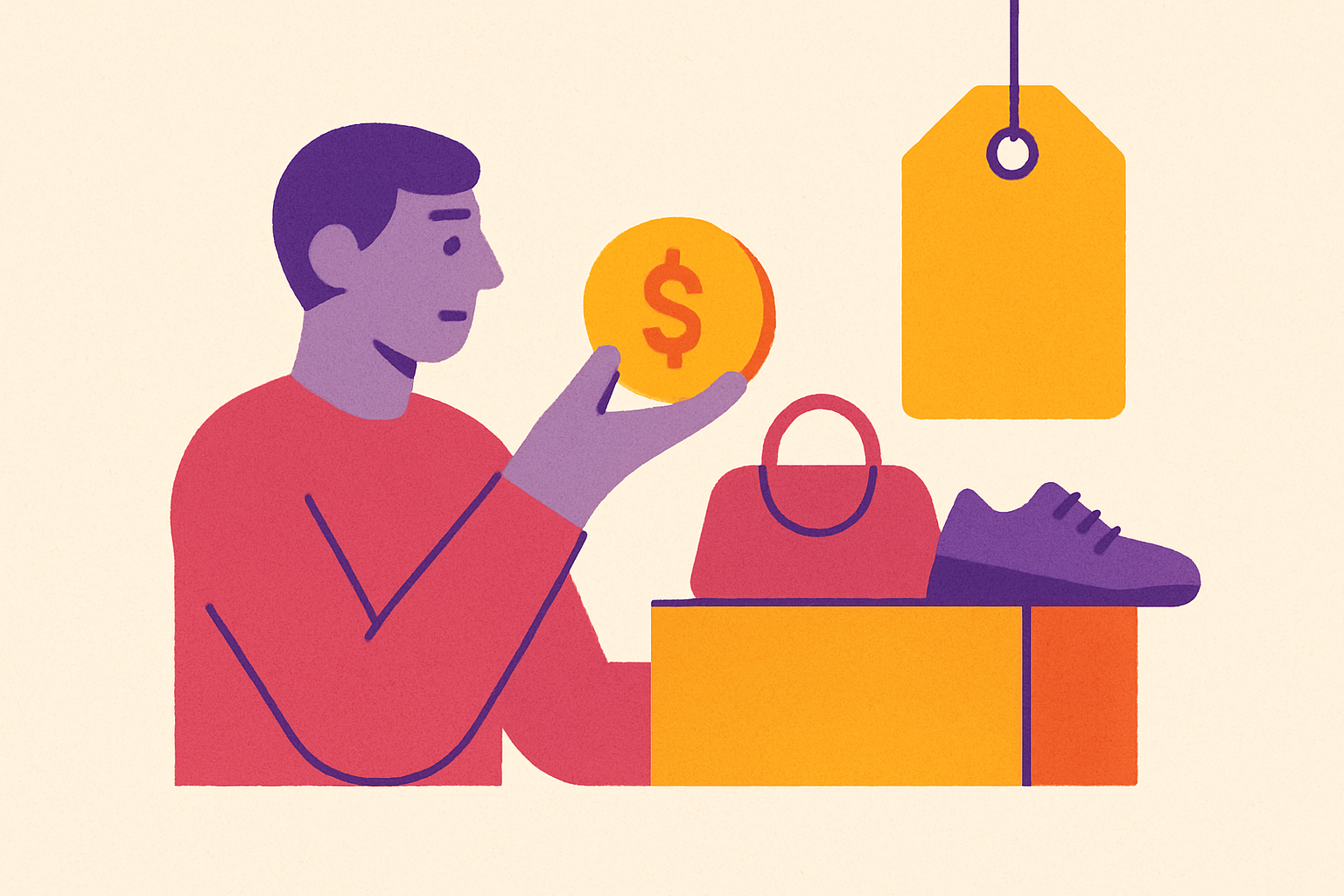 Cover illustration for “Why Sellers Underestimate What Their Used Items Are Worth”